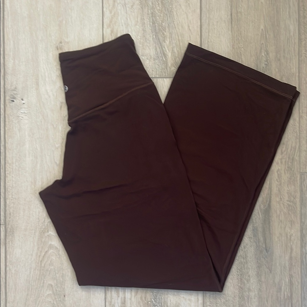 Lululemon high rise wide leg legging